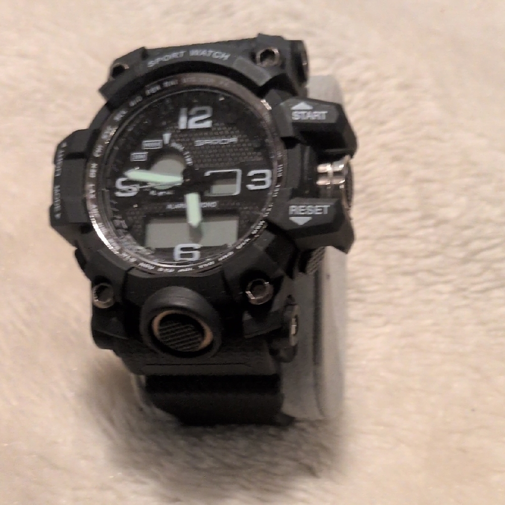 Black Sport Watch